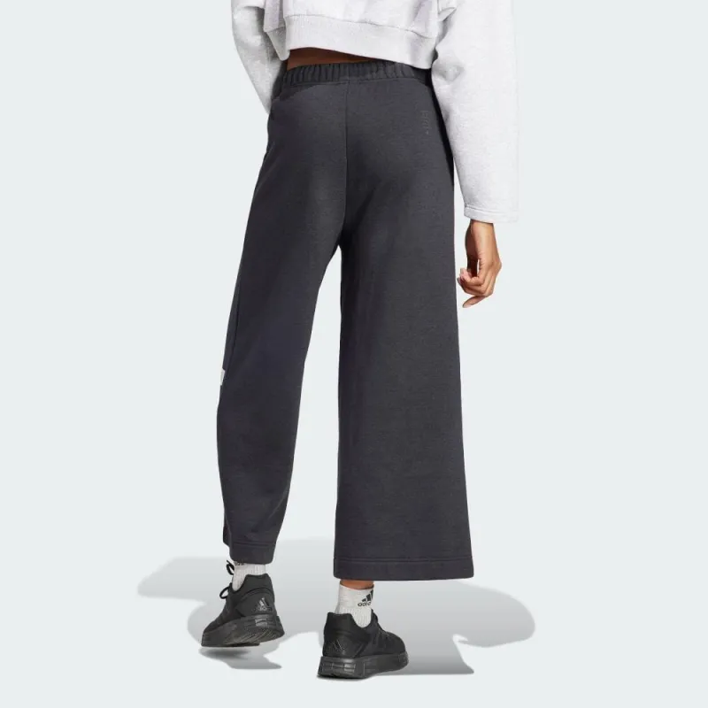Adidas Knitted Sweatpants Women's Dark Gray-2