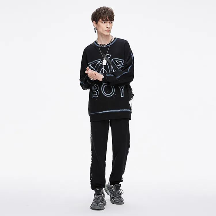 Boy London x DISHINI FW21 Sweatshirt Unisex Black-2