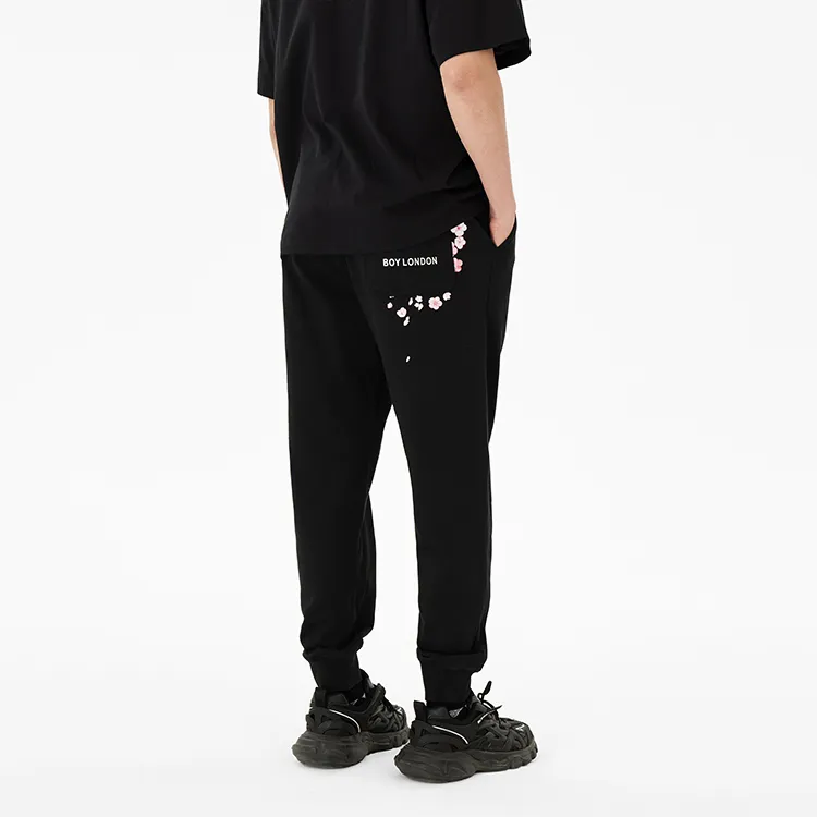 Boy London Knitted Sweatpants Unisex Black-3