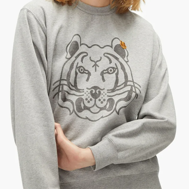 KENZO Sweatshirts Women's Gray-5