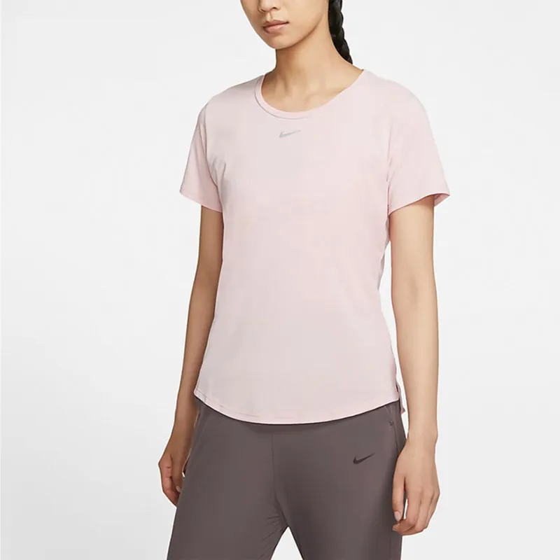 Nike Dri Fit T Shirts Women's Pink-2