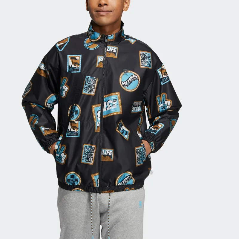 Adidas Neo Jackets Unisex Black Vintage Blue-1