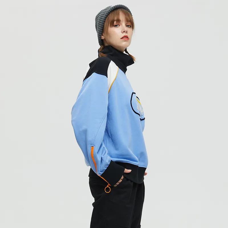 Clubxxhh Sweatshirts Unisex Blue-4
