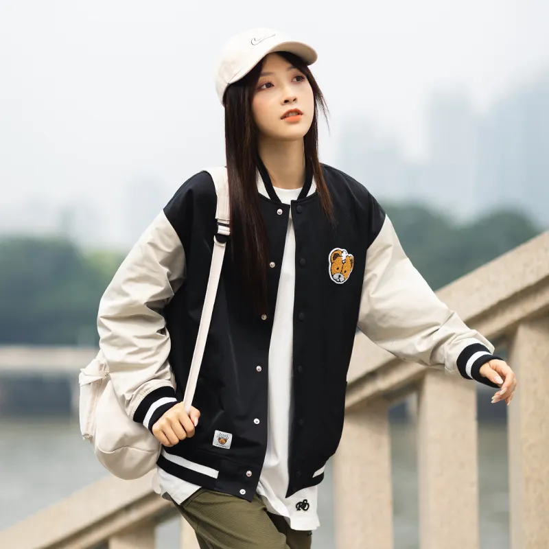PSO Brand Baseball Jacket Unisex-2
