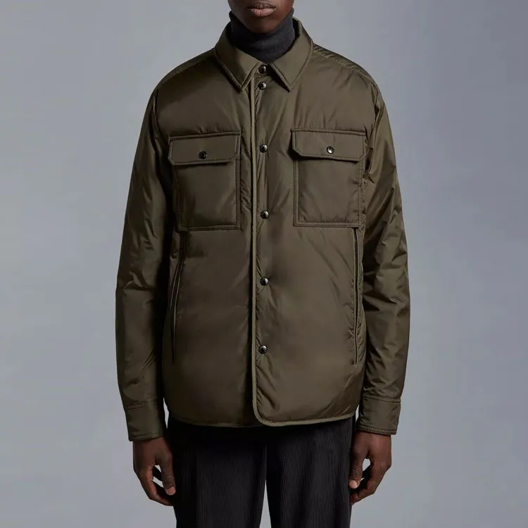 Moncler Jackets Men Brown-1