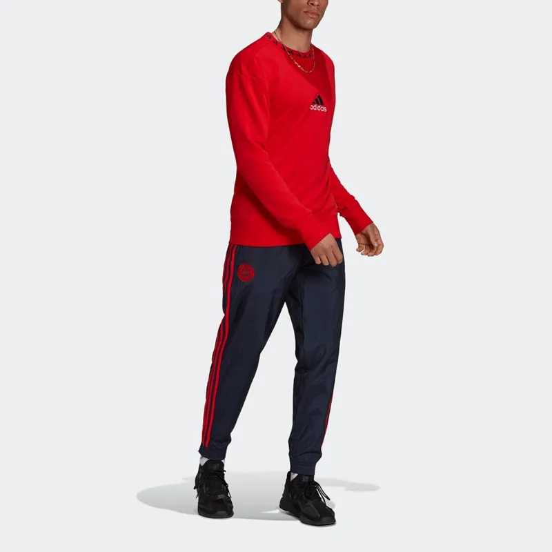 Adidas Sweatshirts Men Red-3