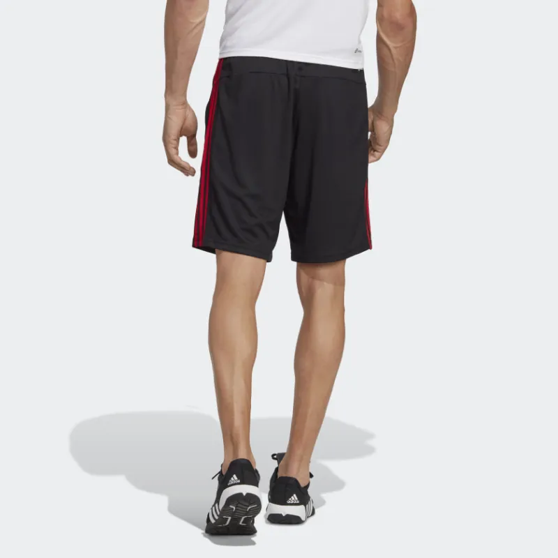 Adidas Essential Casual Shorts Men Black Red-2