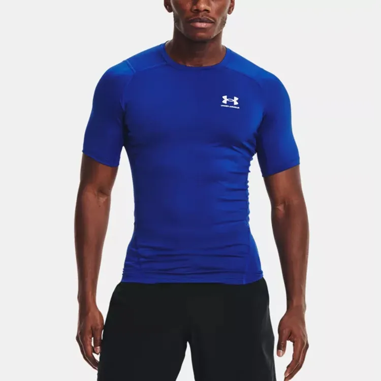 Under Armour HeatGear Fitness Clothing Men Blue-2