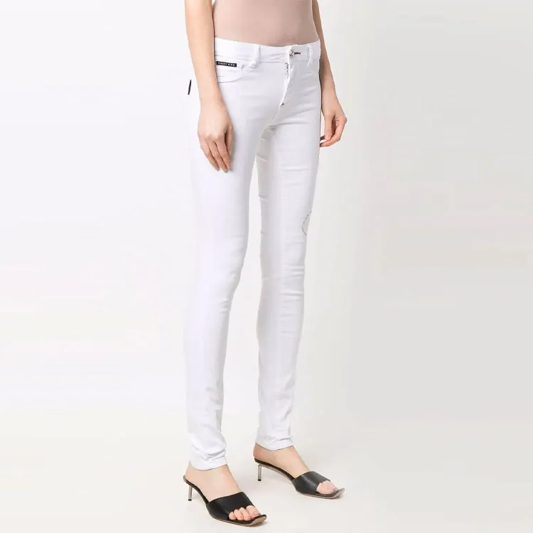 PHILIPP PLEIN Logo print Jeggings-3