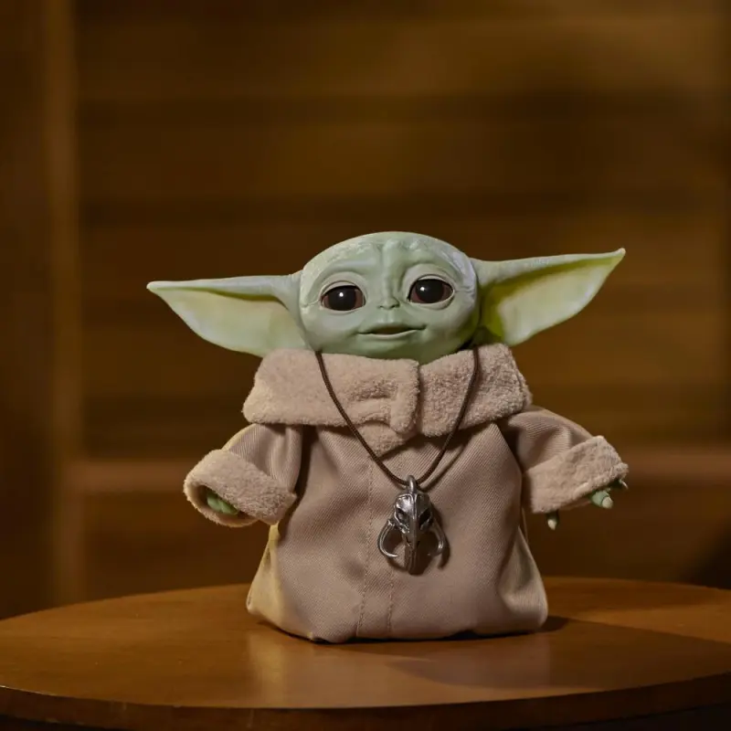 Hasbro Master Yoda Star Wars The Mandalorian Yoda Baby With Speaker Action Figure F1119 Scale Figures-2