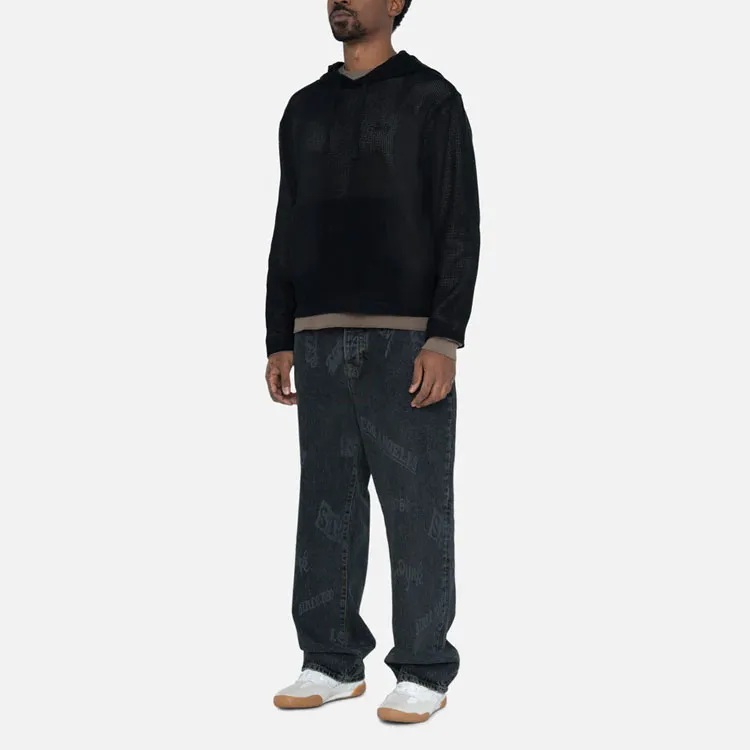 Stussy Cotton Mesh Hoodie-4