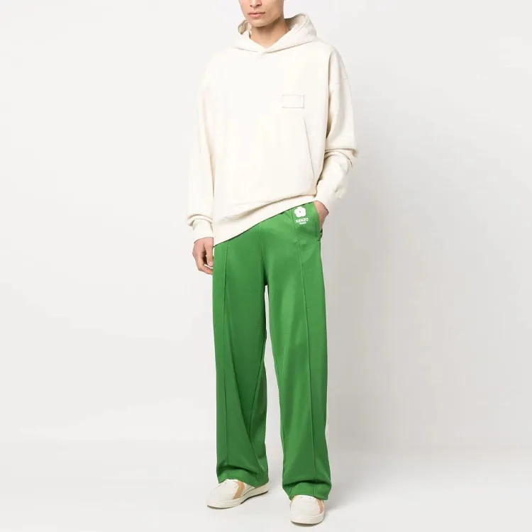 KENZO Knitted Sweatpants Men Green-1