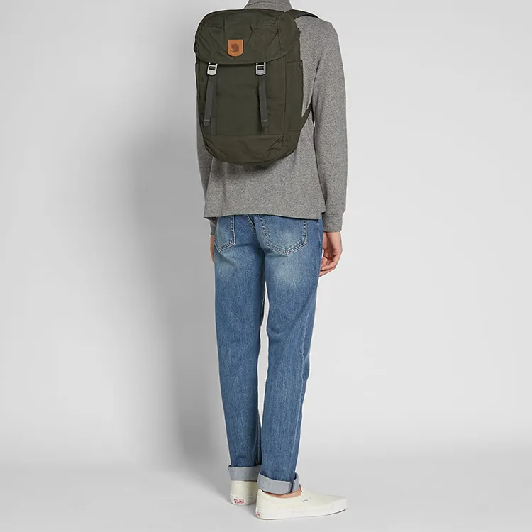 Fjallraven Polyester Travel Bags Backpack Regular Unisex Forest Black-4