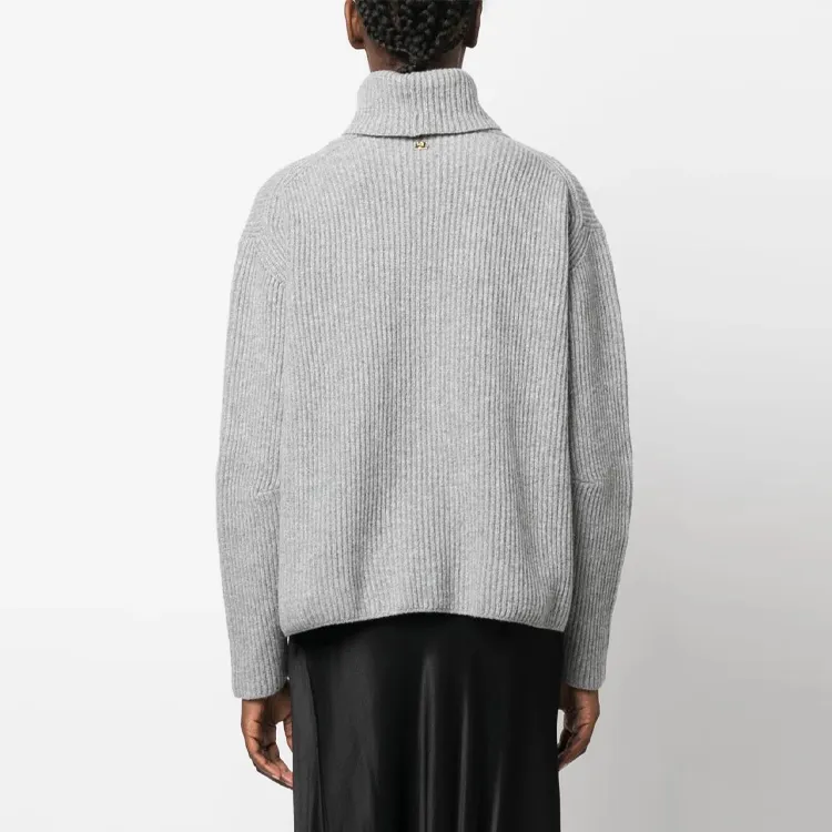 PINKO Ribbed Turtleneck Jumper-2