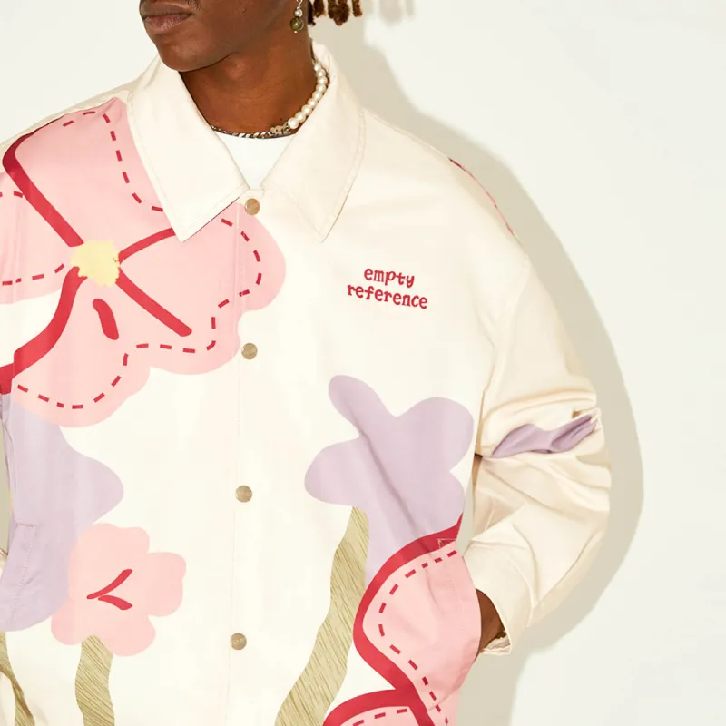 EMPTY REFERENCE Jacket Unisex Ecru-5
