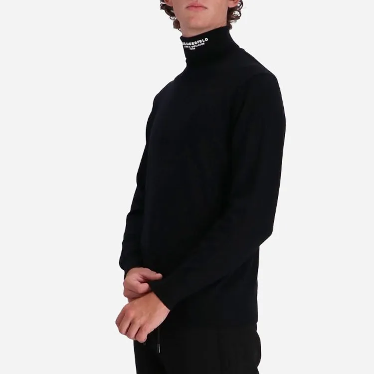 KARL LAGERFELD / Karl Lagerfeld Jeans Sweaters Men Black-3