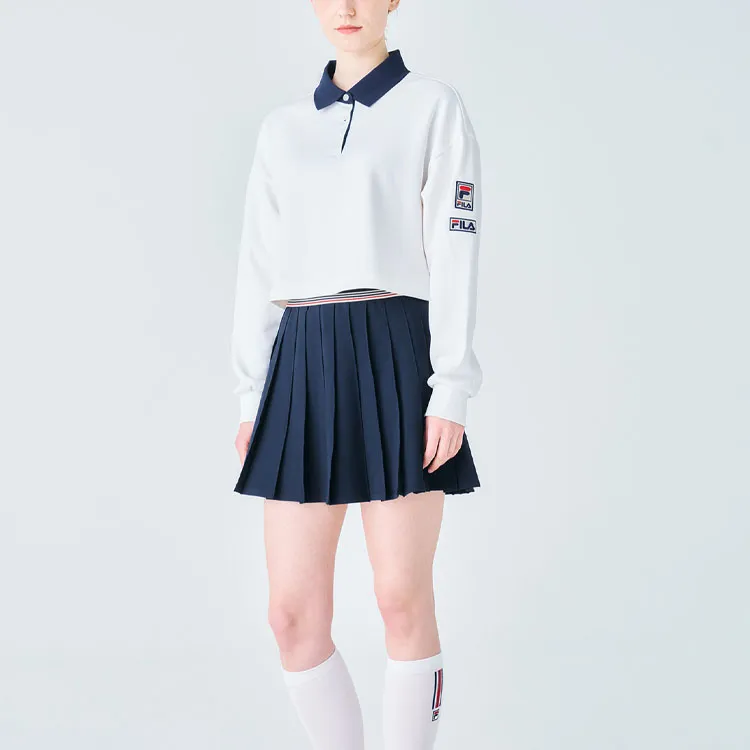 FILA Sweatshirts Women's White-3