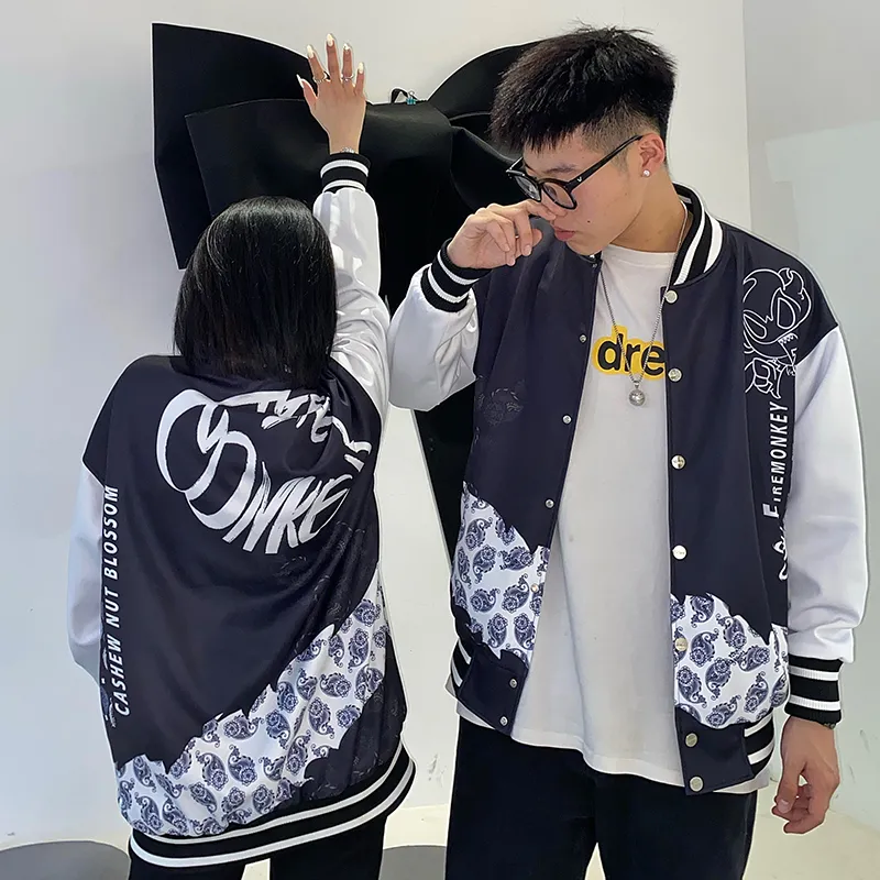 FireMonkey Baseball Jacket Unisex-4