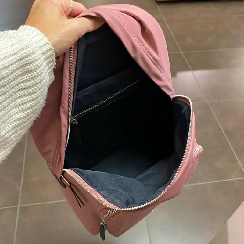 Burberry Nylon Backpack Peach-7