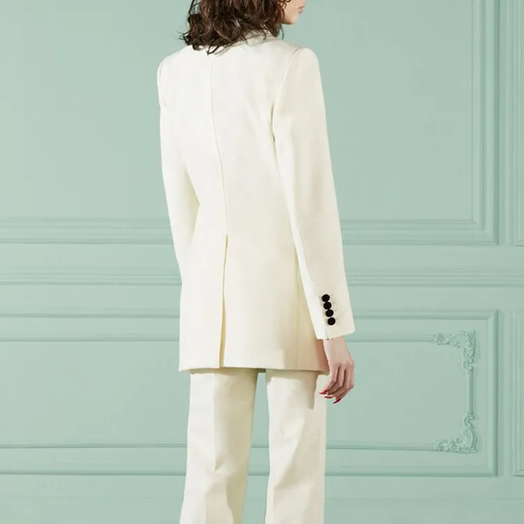 GUCCI FW22 Business Suit Women's White-3