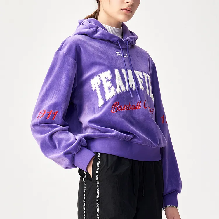 FILA FUSION Sweatshirts Women's Diane Purple-5