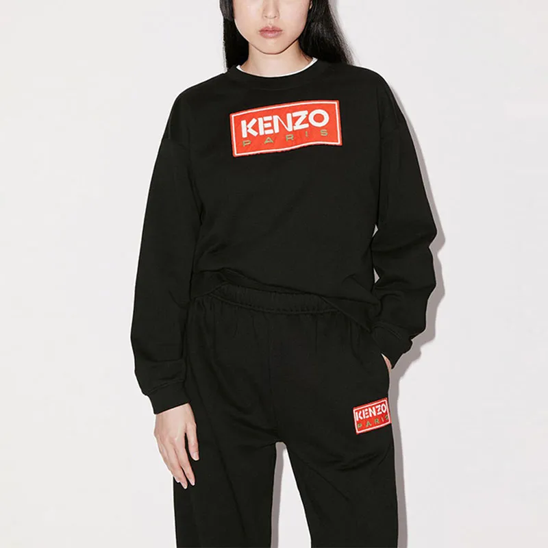 KENZO Logo Printed Crewneck Sweatshirt-2