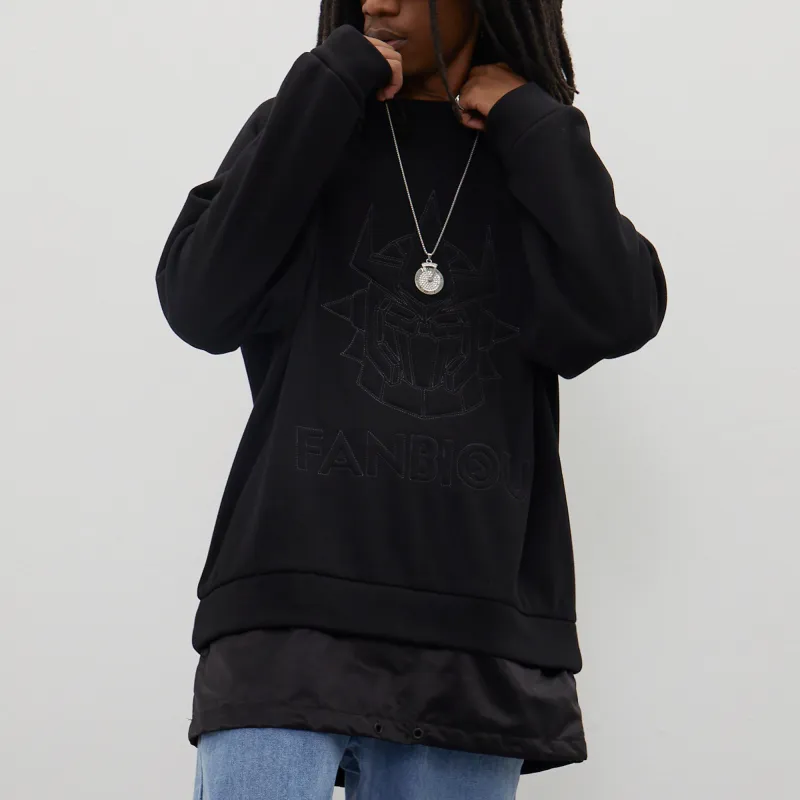 FANBIOU FW21 Sweatshirt Unisex Black-6