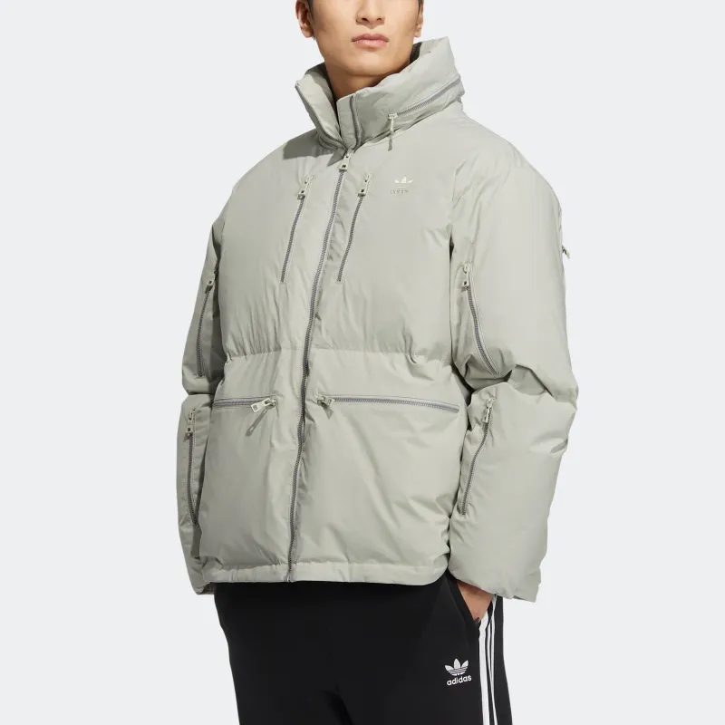 Adidas Originals Down Jacket Men's Gray-1