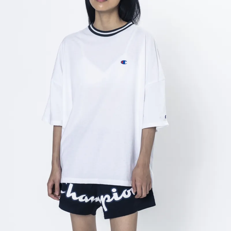Champion T Shirt Japan Version Women's White-1