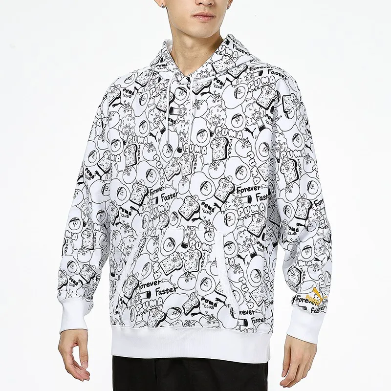 PUMA Sweatshirts Men White-4