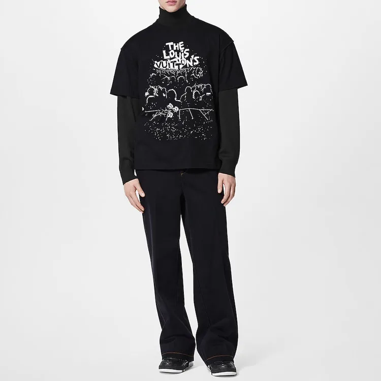LOUIS VUITTON Lv Concert Print T shirt-2