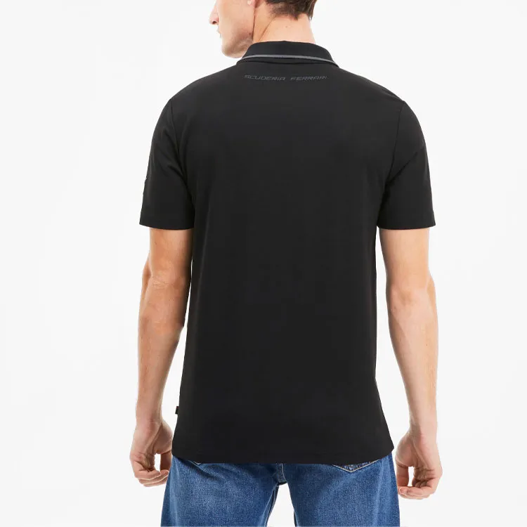 PUMA X FERRARI Polo Shirts Men Black-3