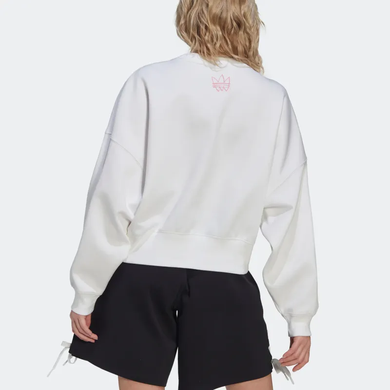 Adidas Originals Sweatshirts Unisex White-2