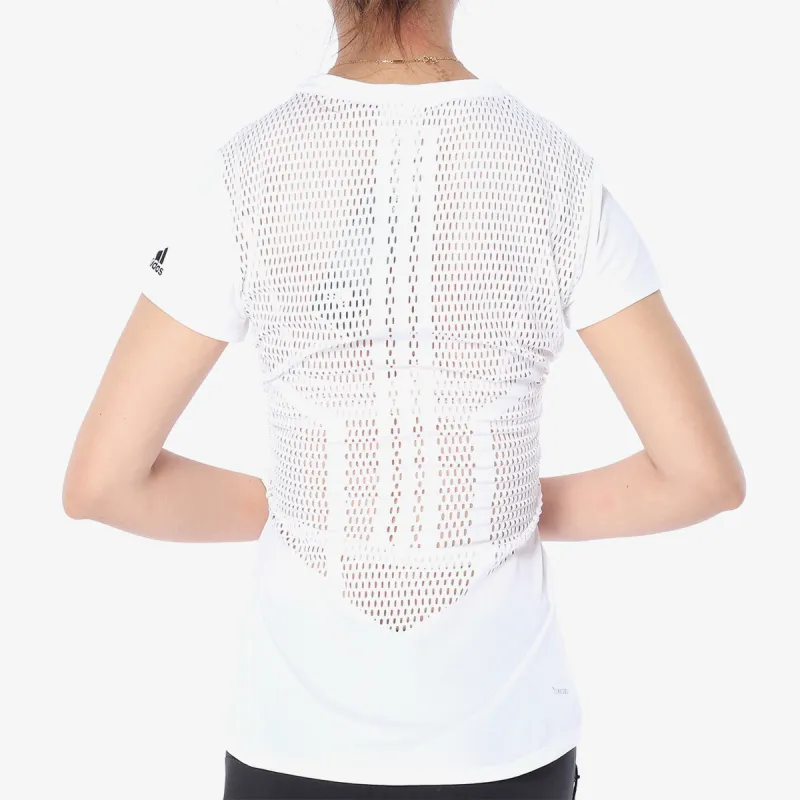 adidas Women's Feminine Tee T-shirt White-2