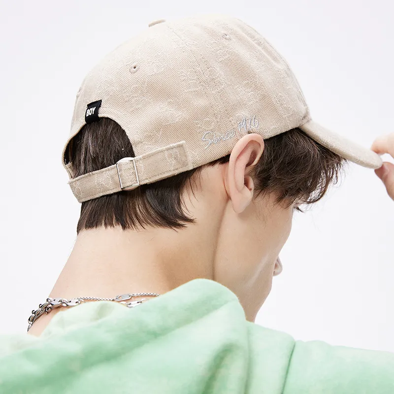 Boy London Baseball Caps Unisex Khaki-2
