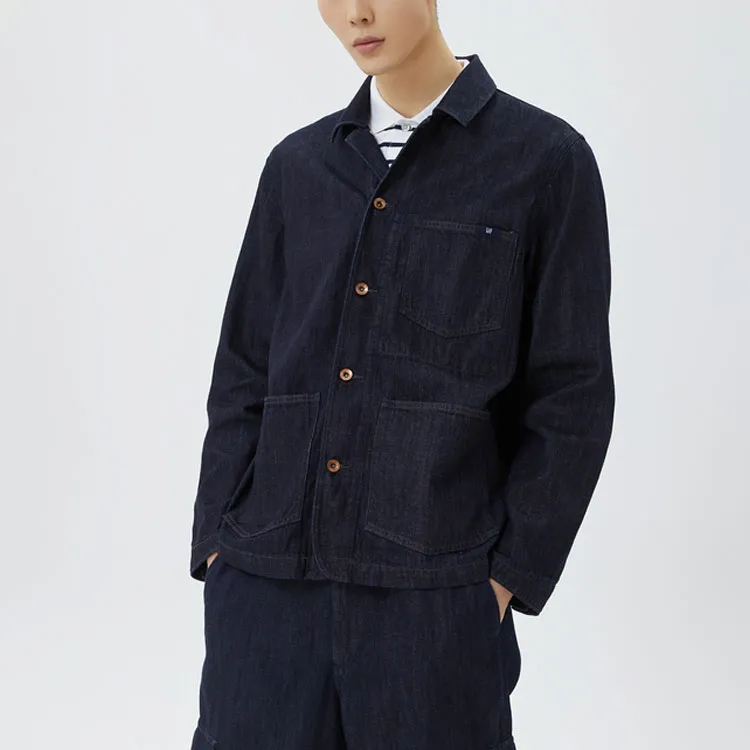 GAP SS23 Denim Jackets Men Dark Blue-3