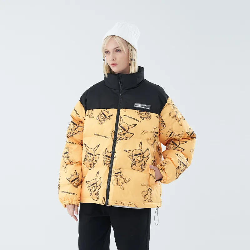 HARSH AND CRUEL Puffer Jacket Winter Unisex-29