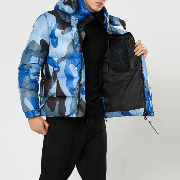 GOOSETECH Jackets Men Blue-1
