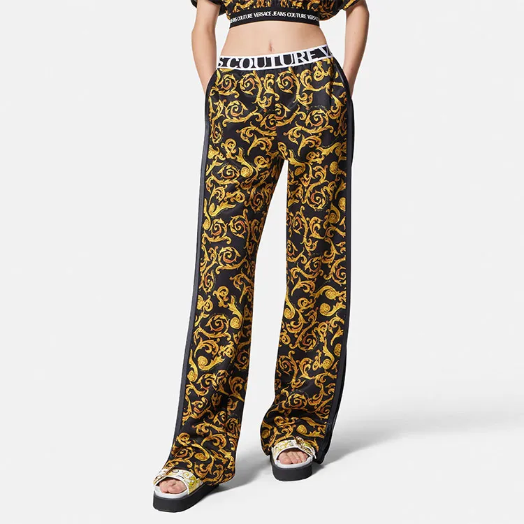 VERSACE JEANS COUTURE SS23 Casual Pants Women's Black-3