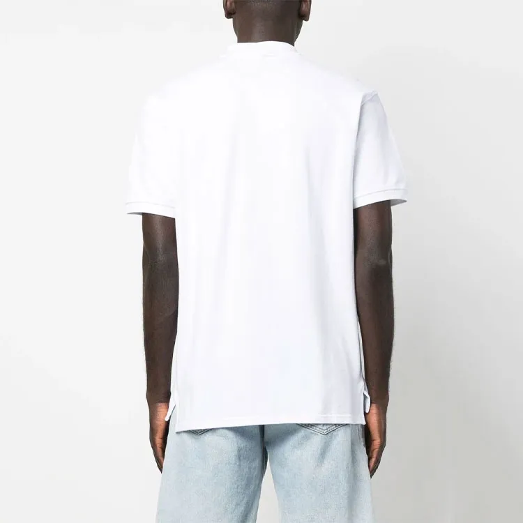 KENZO Logo Patch Short-Sleeved Polo Shirt-2