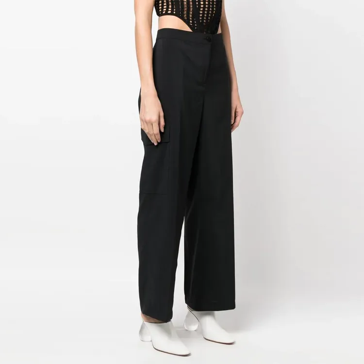 THEORY SS23 Cargo Pants Women's Black-3