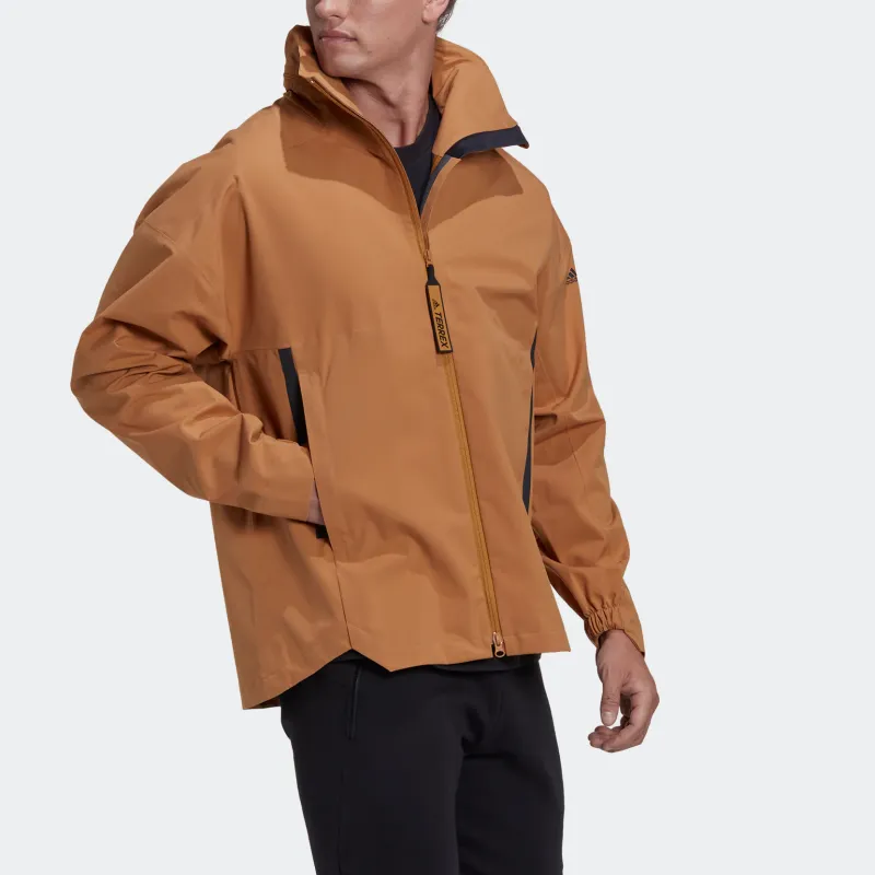 Adidas MYSHELTER Jackets Men Brown-3