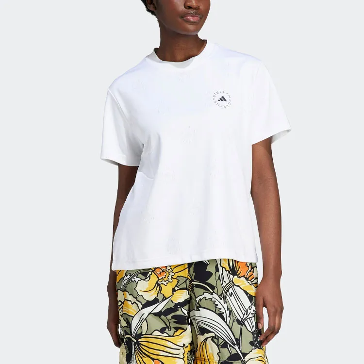 adidas By Stella McCartney TrueCasuals Regular Sportswear T-Shirts White-1