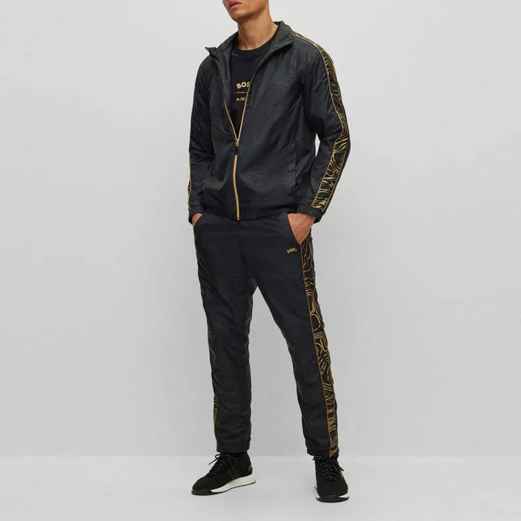 HUGO BOSS HUGO BOSS X AJBXNG SS23 Jackets Coats Men's Black-1