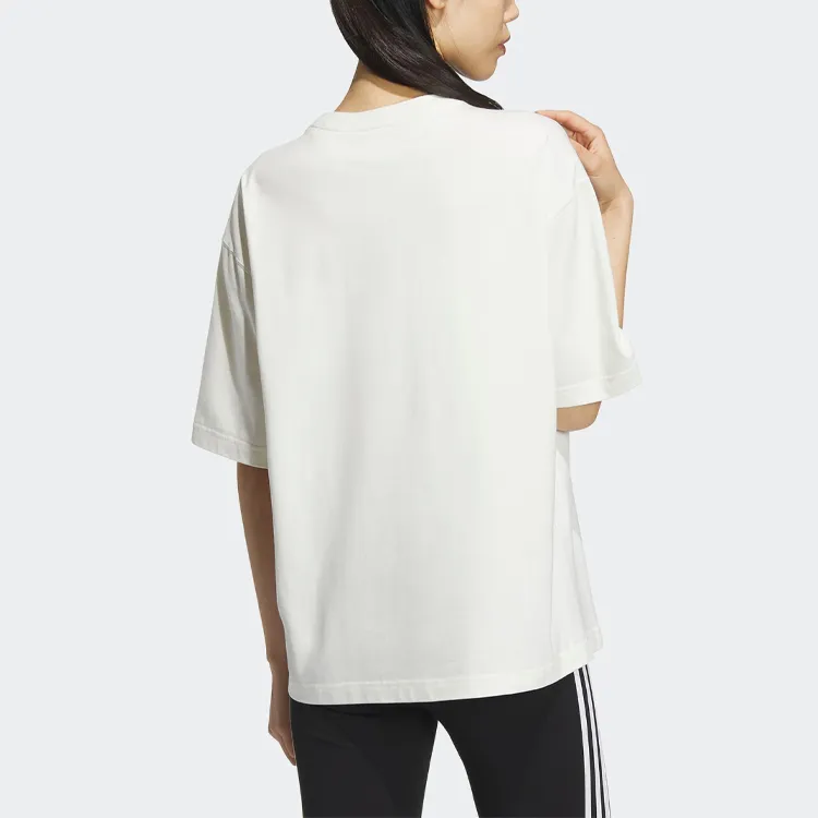 Adidas Originals T Shirt Women's Jade White-2