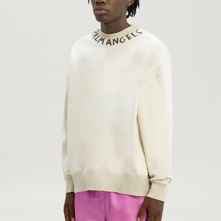 PALM ANGELS Seasonal Logo Vint Crew-4