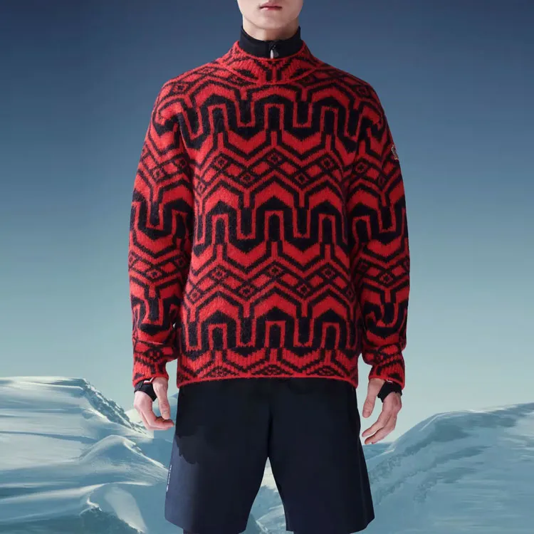 Moncler Sweaters Men Red-1