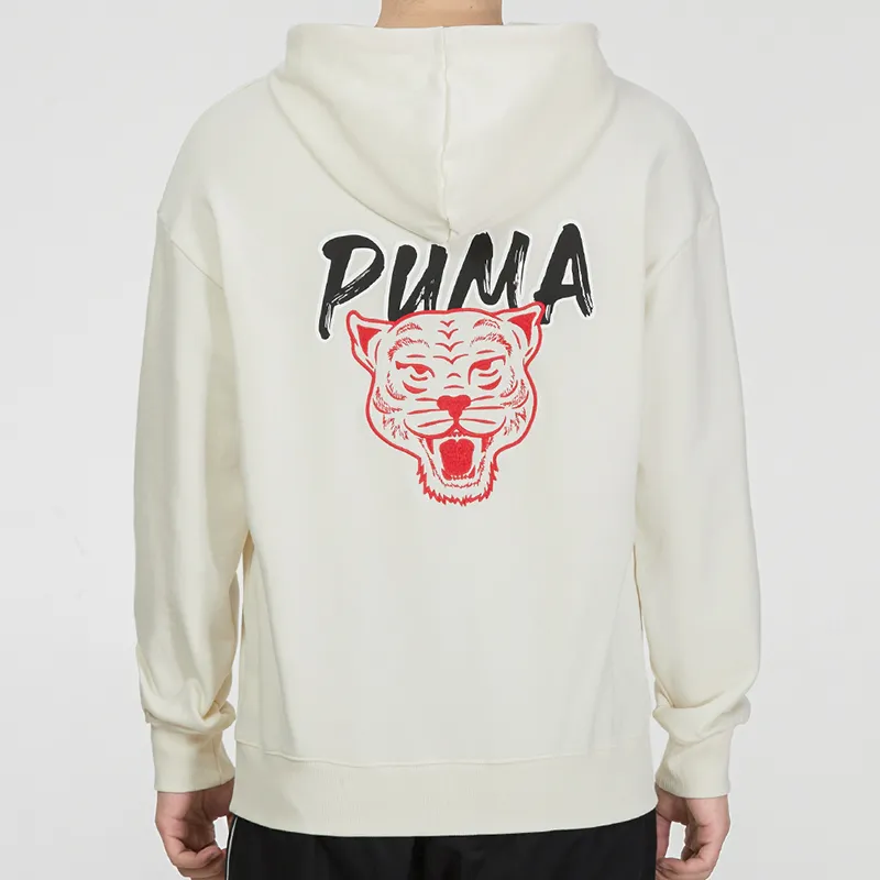 PUMA Sweatshirts Unisex Ecru-3