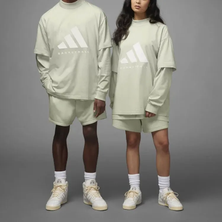 Adidas T Shirt International Version Unisex Green-2