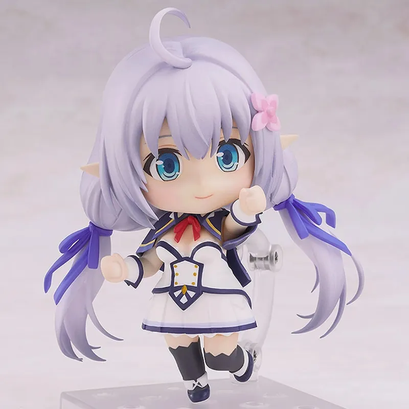 GSC Nendoroid No. 2044  The Most Powerful Demon King Reincarnated As A Villager Elena Chibi Figures 10cm-2